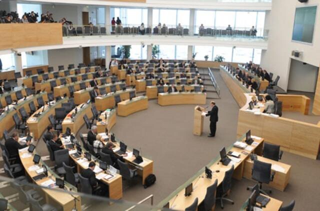 "Krikščionys" siūlo nepritarti politiškai angažuotoms apkaltoms