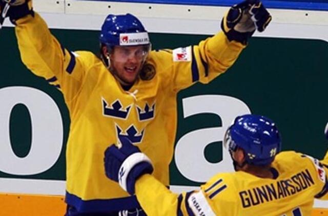 Pasaulio čempionato bronza - Švedijos ledo ritulininkams