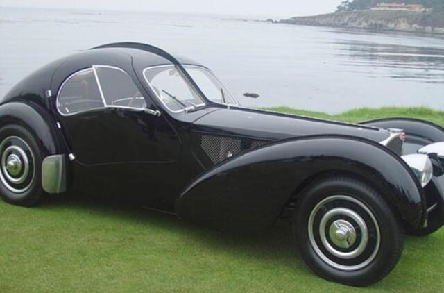 Automobilis "Bugatti-57SC Atlantic" parduotas už rekordinę sumą (video)