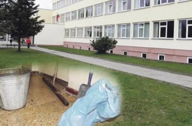 Biudžeto skyles užlopys... valytojos