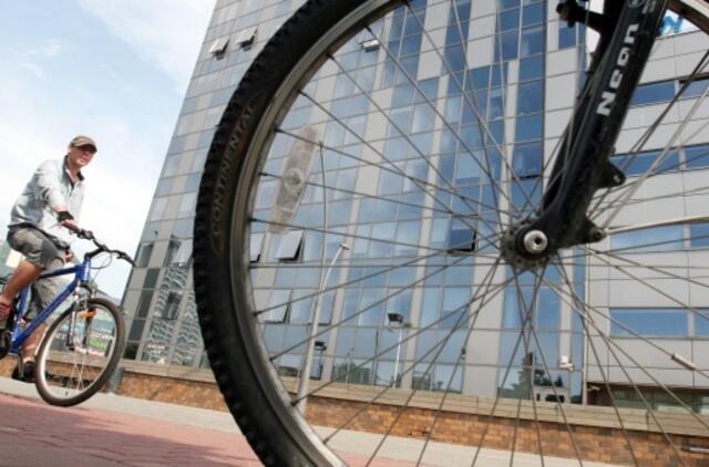 Sostinės dviratininkams žadama džiugių naujovių