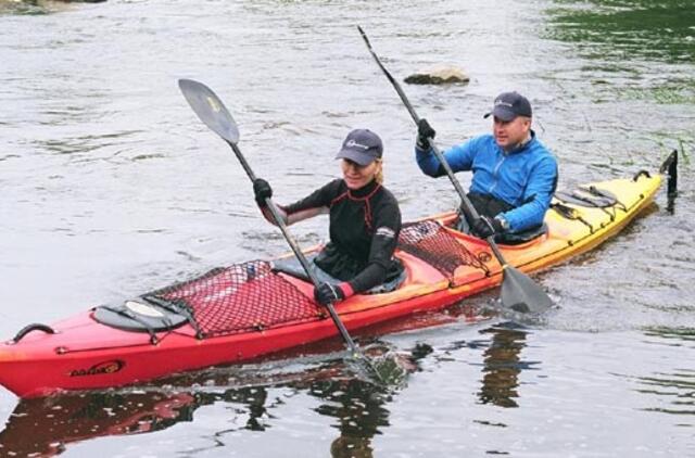Minijos upėje prasideda baidarių sezonas