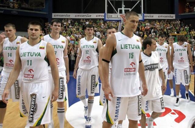 Vyrų krepšinio rinktinė prieš pasaulio čempionatą sužais dešimt rungtynių