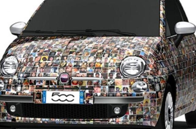 "Fiat 500 Millesima" laukia jūsų nuotraukų