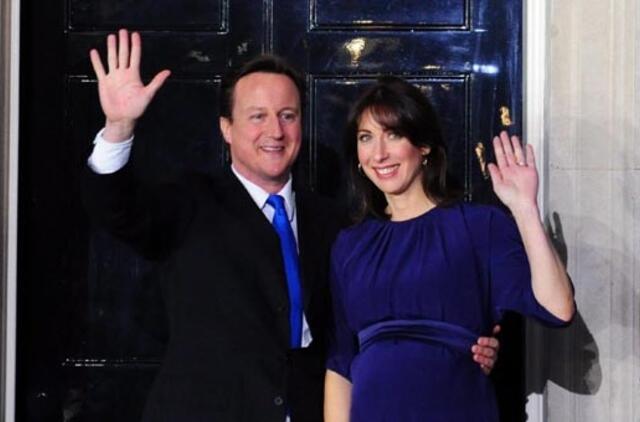 Naujuoju Didžiosios Britanijos premjeru tapo D. Kameronas