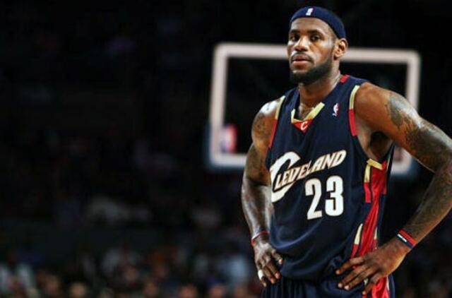 L. Džeimsas antrus metus iš eilės išrinktas naudingiausiu sezono žaidėju