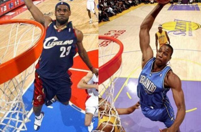 Geriausiųjų rinkimuose L. Džeimsas ir D. Hovardas gavo maksimalų balsų skaičių