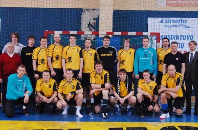 Lietuvos rankininkai pasiryžę kovoti dėl  kelialapio į pasaulio čempionatą