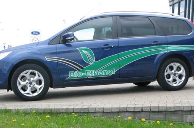 "Ford“ Lietuvoje pristato bioetanoliu varomus modelius