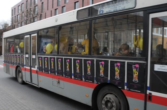 Apie Europos dieną - maršrutiniuose autobusuose
