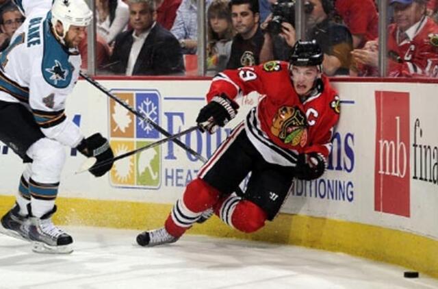 "Blackhawks" ledo ritulininkai iškopė į Stenlio taurės finalą