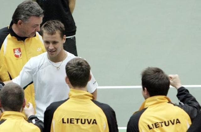 R. Berankis pasaulio reitinge išliko 188-as