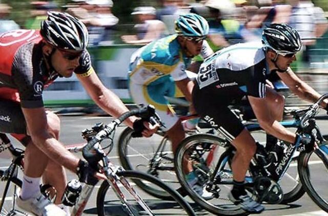 Klaipėdietis dviratininkas T. Vaitkus lenktynėse Belgijoje - trečias