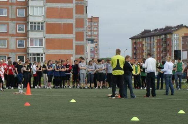 Klaipėdos moksleiviai įtikinėjami leisti laiką be tabako