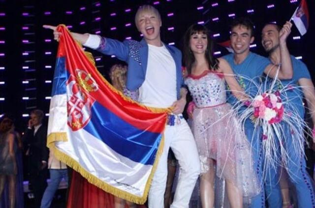 Paaiškėjo dešimt "Eurovizijos" finalo dalyvių