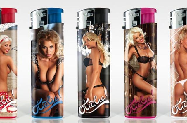 Prekyboje - "Olialia“ žiebtuvėliai su seksualiosiomis Marina Daščenka ir Sonia