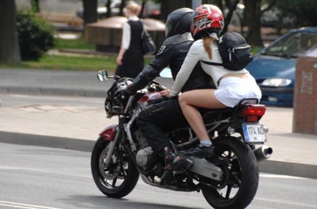 Savaitgalį - dėmesys motociklų ir mopedų vairuotojams