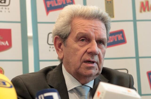 V. Garastas: iš jaunių rinktinės laukiama medalių