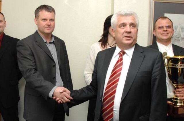 "Žemaitijos dragūnui" - mero padėka