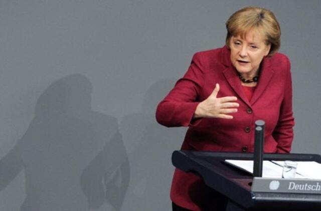 A. Merkel dar šiais metais pažadėjo apsilankyti Lietuvoje