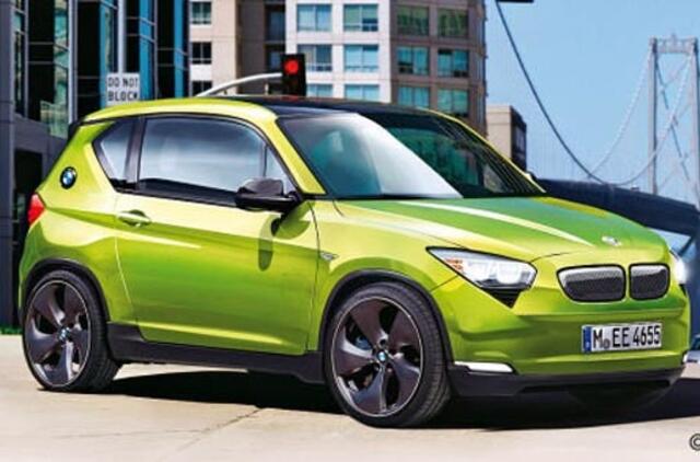 BMW patvirtino planus gaminti serijinį elektromobilį