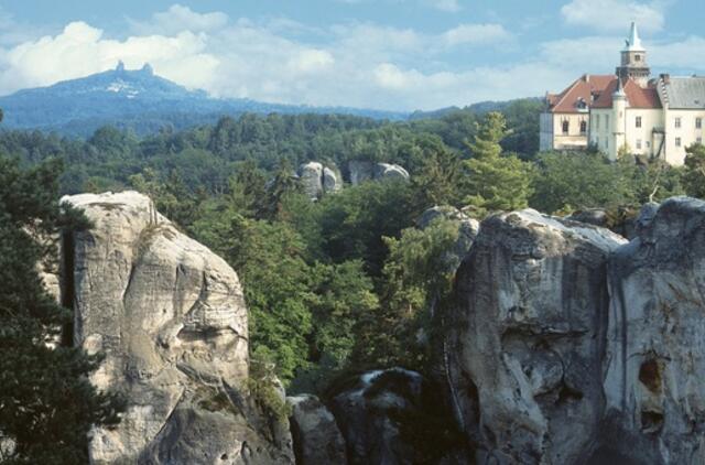 Čekijos rojus - uolinių miestų kraštas