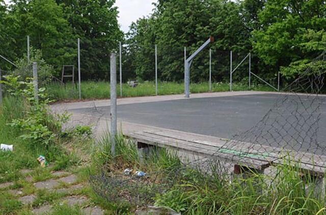 Čempionų aikštelės - vėl nusiaubtos vandalų