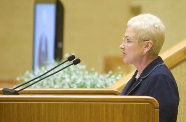 Irena Degutienė: su Algirdo Brazausko išėjimu baigiasi išskirtinis Lietuvos istorijos tarpsnis