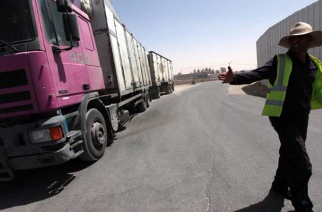 Izraelis pirmą kartą pastebimai sušvelnino Gazos blokadą