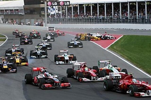 Kanadoje pergalę iškovojęs britas L. Hamiltonas tapo čempionato lyderiu