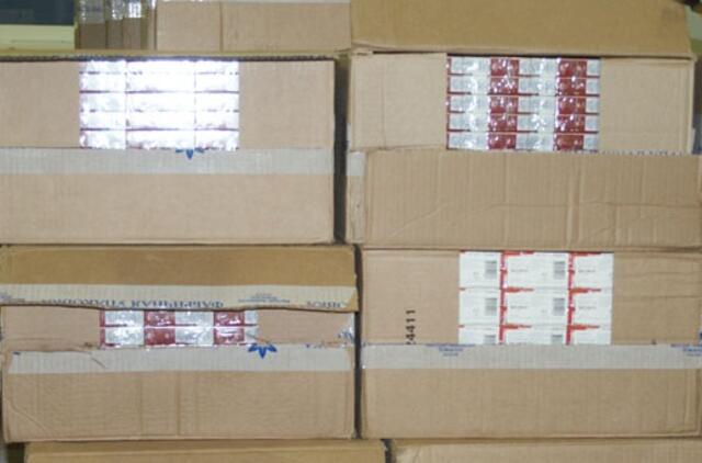 Kartu su silke gabeno kontrabandą