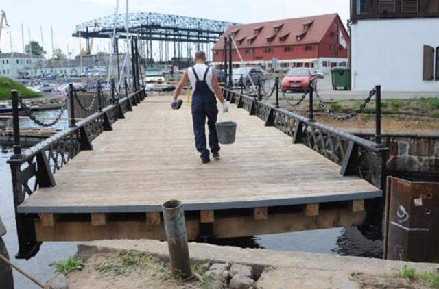 Klaipėdoje veriasi keliai marių link