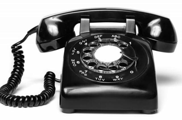 Korupcijos telefonas tyli