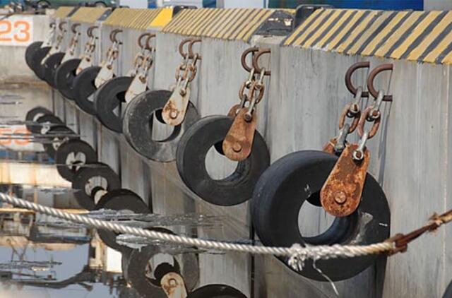 Kuo ilgesnė krantinė - tuo didesnis nuomos mokestis