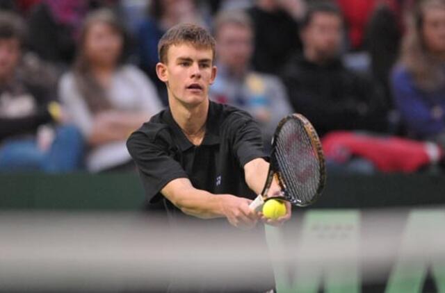 Laurynas Grigelis turnyrą pradėjo pergale