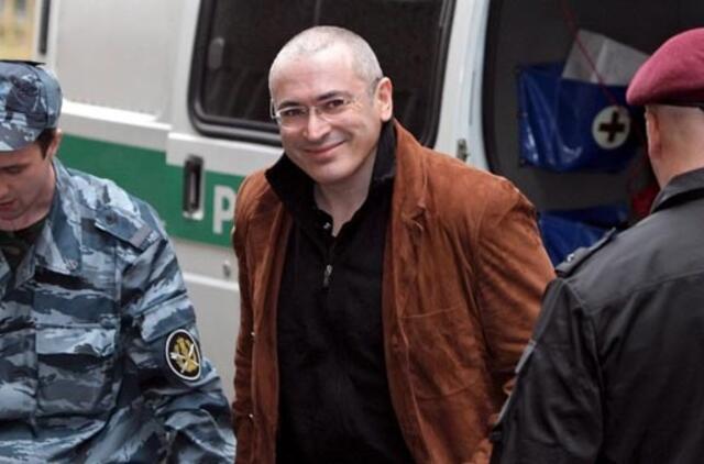 Michailas Chodorkovskis sulaukė Nobelio premijos laureato paramos