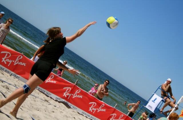 Nidoje vyko paplūdimio sporto šventė