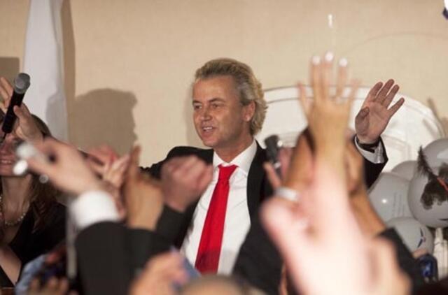 Nyderlandų nacionalistai rinkimuose aplenkė valdančiąją partiją