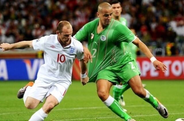 PAR 2010: Anglijos ir Alžyro rungtynės baigėsi be įvarčių