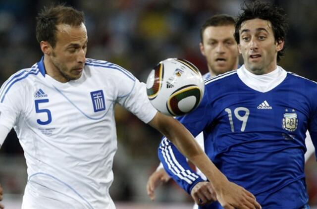 PAR 2010: B grupėje nepralaimėjo tik Argentinos futbolininkai