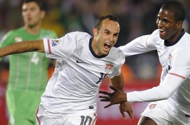 PAR 2010: iš C grupės į aštunfinalį iškopė JAV ir Anglijos futbolininkai