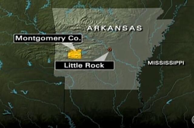 Per potvynius JAV Arkanzaso valstijoje žuvo 12 žmonių (video)