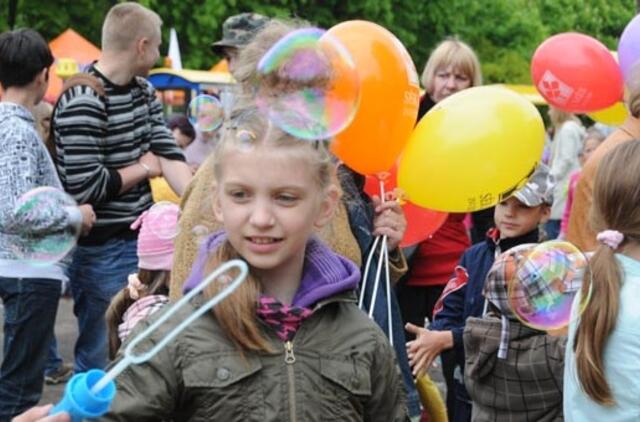 Poilsio parkas vasarą pasitiko su vaikais