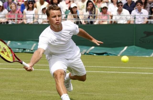 Ričardas Berankis antrajame Vimbldono turnyro rate pralaimėjo