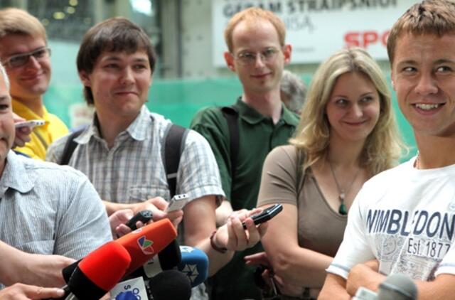Ričardas Berankis: daromės labiau žinomi teniso pasaulyje