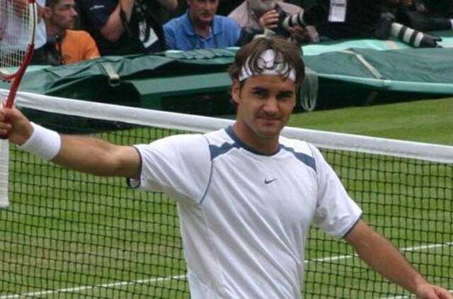 Rodžeris Federeris pralaimėjo Vimbldono turnyro ketvirtfinalyje