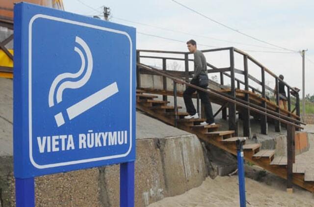 Rūkantiesiems norima daugiau apribojimų