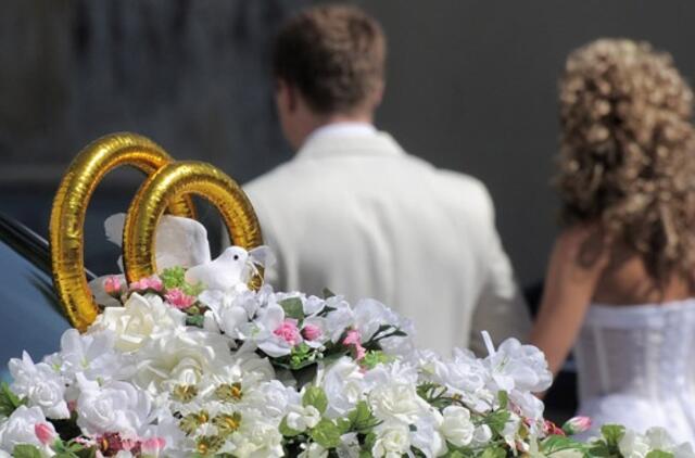 Šeštadienį Klaipėdoje tuokiasi