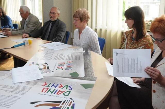 Šventės žiūrovai dainuos kartu su chorais