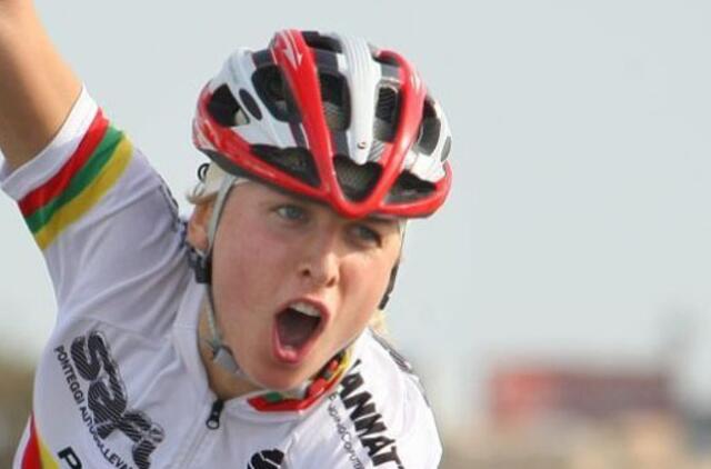Dviratininkė Rasa Leleivytė ketvirtajame "Giro d'Italia" etape finišavo devinta